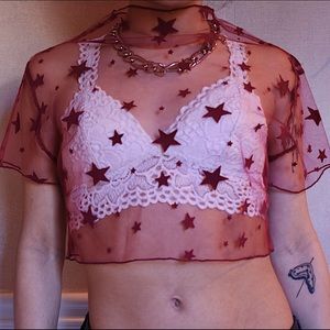 Mesh star top